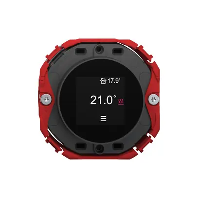 Termostato ambiente Feller SNAPFIX® 230VAC 4…30°C 58×58mm 