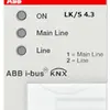 Coupleur de ligne/zone AMD ABB LK/S 4.3, KNX Data Secure, 2UM 