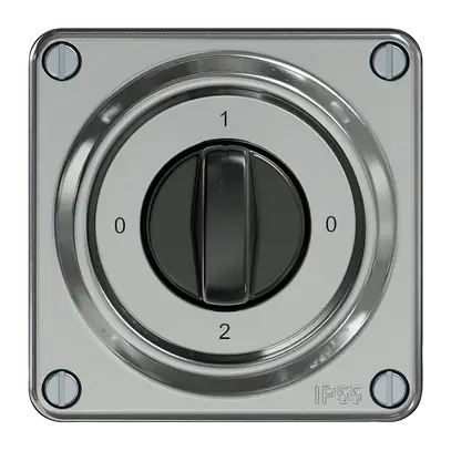 Interruttore rotativo ELEMENT SNAPFIX® 2/1L 16A 400V 0-1-0-2 all 