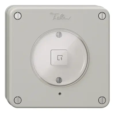 Pulsante scena INC 1 scena/1T NEVO Wiser grigio chiaro 