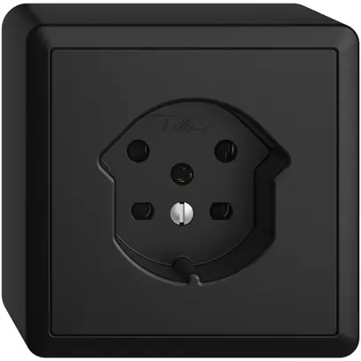 Prise AP EDIZIOdue FX54 T15 noir 