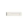 Tasto 1/4 KNX/elettronico senza LED+cart. EDIZIOdue comando 2×bianco 