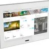 Écran tactile 10" ABB-SmartTouch, KNX/free@home/ABB-Welcome, blanc/acier fin 