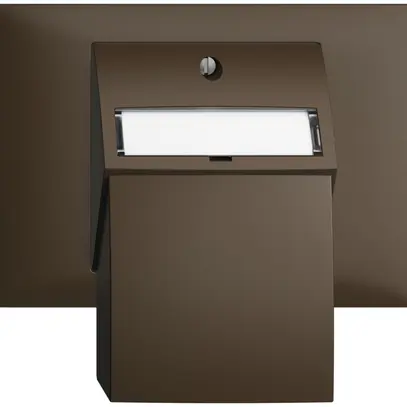 Kit de montage INC EDIZIOdue BKE, avec capot de sortie droite coffee 