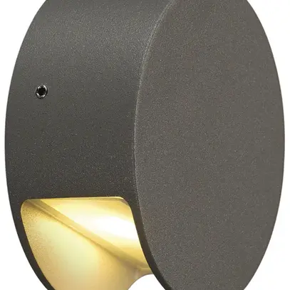 Lampada a muro LED SLV PEMA, 4.7W 110lm 3000K IP44 antracite 