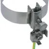 Bride de mise à terre ruban DEHN/elvatec 3/4…4" pour conducteurs 4…25mm² V2A 