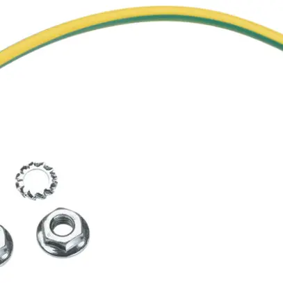 Conducteur de mise à la terre Hager Orion.Plus 4mm pour plaque de montage 