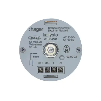 Inserto variatore rotativo Hager DALI E 