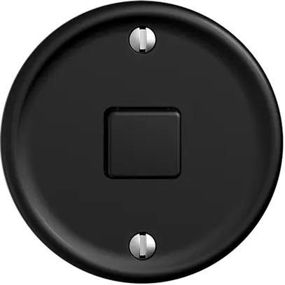 Kit di copertura STANDARDdue per 1×tasto Ø50mm, senza marquaggio, nero 
