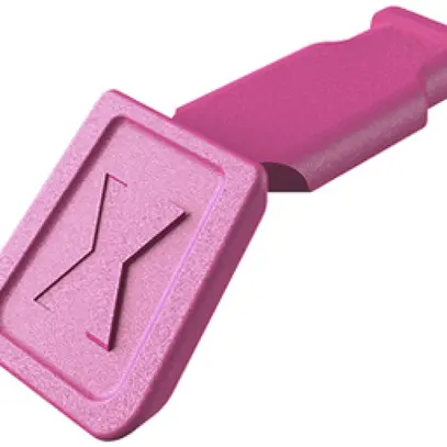 Clips KNIPEX ColorCode 10 pièces magenta pour KNIPEXtend et Comfort 21mm 