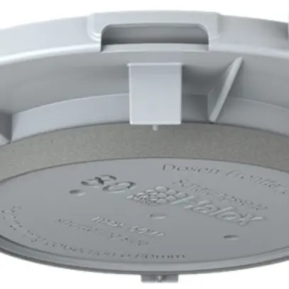 Frontteil HaloX 100 für Sichtbeton Deckenausschnitt Ø80mm 