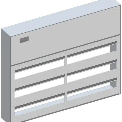 Quadro di distribuzione AP Hager ABT 2 spazi per contatori 2-file 756×611mm 