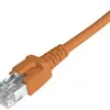 Cavo patch RJ45 Dätwyler 7702 4P, cat.6A (IEC) S/FTP LSZH, arancione, 2m 