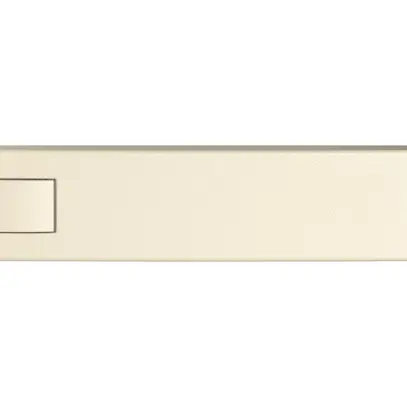 Poussoir 1/4 EDIZIO.liv SNAPFIX® p.KNX&UNI s.LED comm.à 1 touche cr 