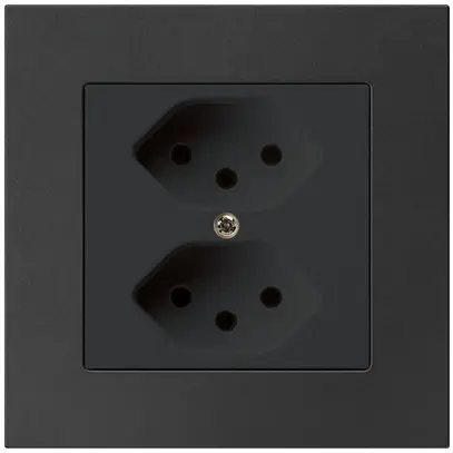 Prise ENC kallysto.pro 2×T13 noir 