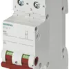 Interruttore AMD Siemens SENTRON 5TL1, 63A/440V 2L 2Ch, leva rosso, 2UM 