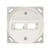 Kit de montage INC pour 2×RJ45 freenet blanc 