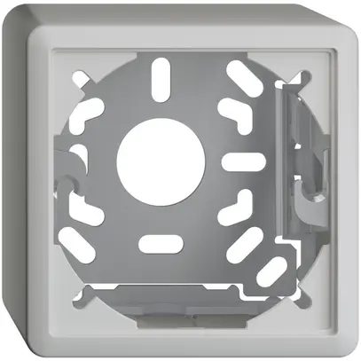 Cappa con piastra di base 54mm EDIZIOdue grigio chiaro 