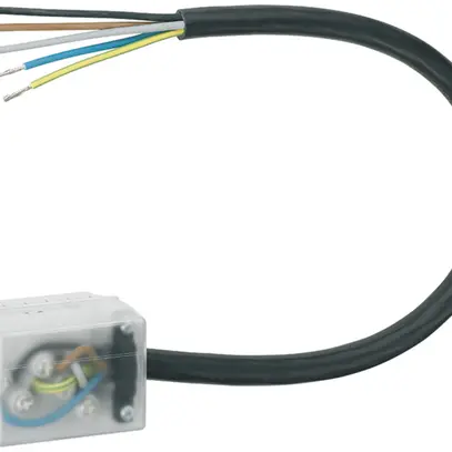 Boîte L1-L2-L3-N-PE pour câble plat POWER 16A avec câble 