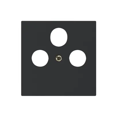 Kit frontale INC kallysto R/TV/SAT nero 