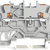 Borne de passage WAGO TopJob-S 1mm² 2L gris série 2200 