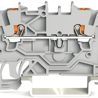 Borne de passage WAGO TopJob-S 1mm² 2L gris série 2200 