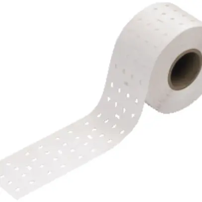 Marqueur de câble 26×7 mm blanc 1 pièce à 1000 marqueurs/bobine, vierge 