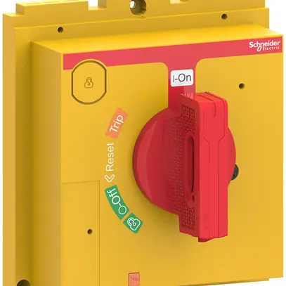 Comando rotativo diretto per ComPacT NSX400-630, IP40 rosso/giallo 