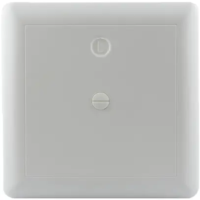 Coperchio a vite Ammer 115×115mm termoplastico bianco 