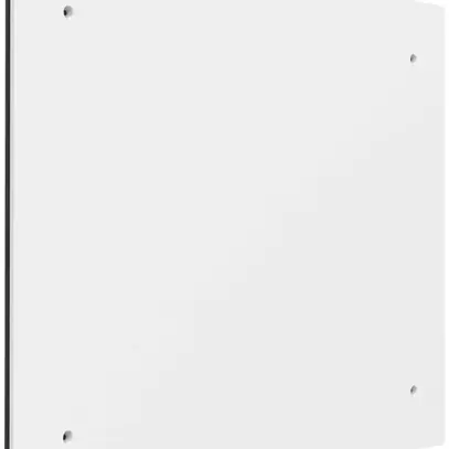 Coperchio ermetico per Multibox c.guarniz.e viti 305×225×2mm alu bianco 