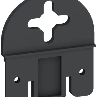 Ailette de montage Consolidation Point Hager croix noir 