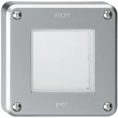 Partie supérieure robusto aluminium avec membr.p.interrupt.&contact 