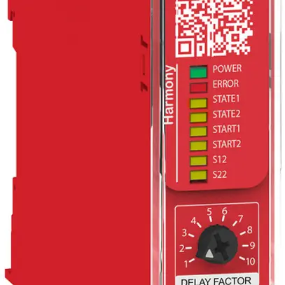 Relais de sécurité SE XPSBAT, 2fonctions/1circuit, 24V 2Fnr/1Fr/1T PLe res. 
