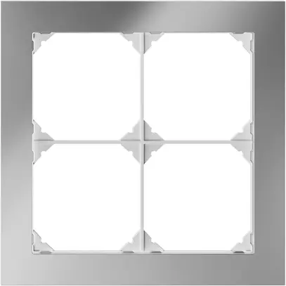 Intestazione INC EDIZIO.liv prestige SNAPFIX® 2×2 154×154mm Cr-lu 