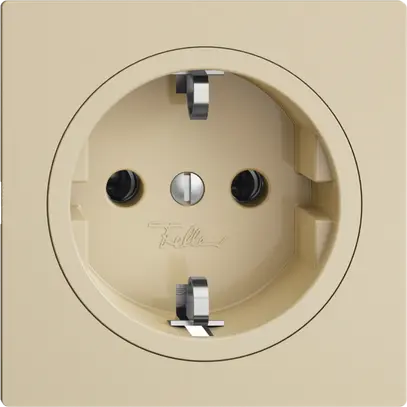 Presa SCHUKO EDIZIOdue F, 16A, 250VAC, L+N+PE vanille 