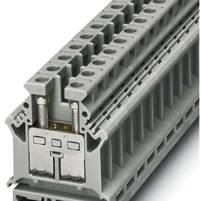 Borne universelle Phoenix Contact 16mm² gris 