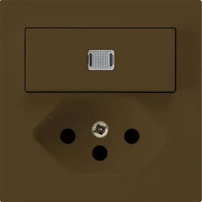 Leuchtkombination 3/1P+T13 braun kallysto 