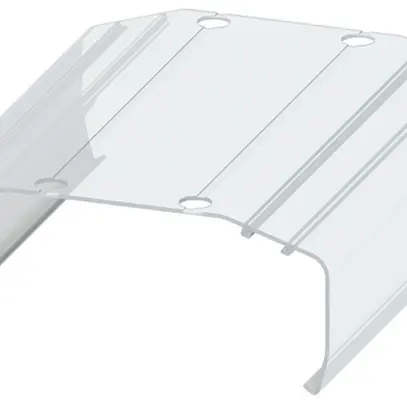 Profilo di copertura Weidmüller CP TTB per serie A, 1000mm, trasparente 