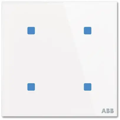 Élément de commande ABB-Tacteo TB/U4.4.1, 4 fois carré 