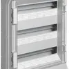 Coffret de distribution AP Hager vector 3 rangées 54UM IP54/IP65 418×602×151mm 