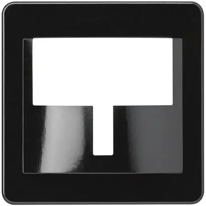 Kit frontale basico nero, per rilevatore di movimento 