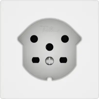 Presa EDIZIO.liv SNAPFIX® 1×T15 bi 