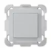 Pulsante INC kallysto CA grigio chiaro con piastra di fissaggio 