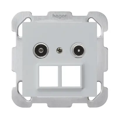 UP-Multimediadose kallysto R/TV Bauart B 19dB 2GHz hellgrau 