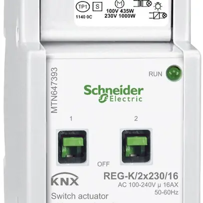 Actionneur-commutateur AMD KNX SE, 2×230V, MTN647393 
