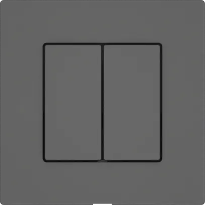 Stazione sec.interr.EDIZIO.liv Wiser SNAPFIX® 2 canali 2 tasti WLAN grs 