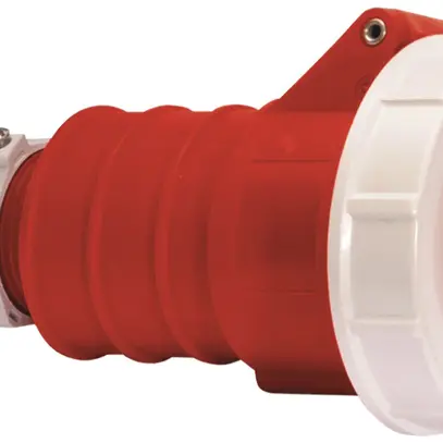 Kupplung CEE Bals 4P 32A 400V 6h rot IP67 vernickelt QC.TE-Plus 