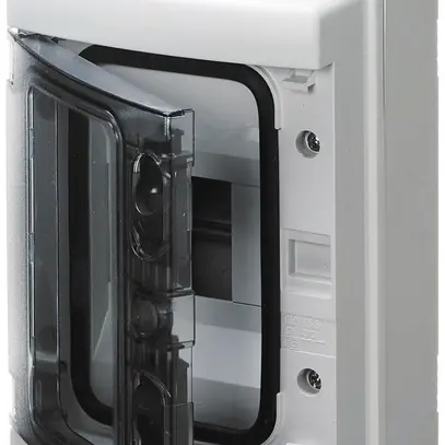 Centralino AP GEWISS 40CDK, 1 fila 4UM, 143×210×100mm, IP65, grigio 