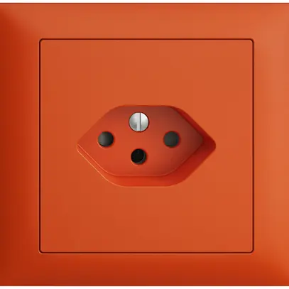 Presa INS EDIZIOdue T13 FKE arancione 