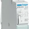 Télérupteur Hager 1UM 230VAC 110VDC 1 ouvreur 1 fermeur 0 inverseur 